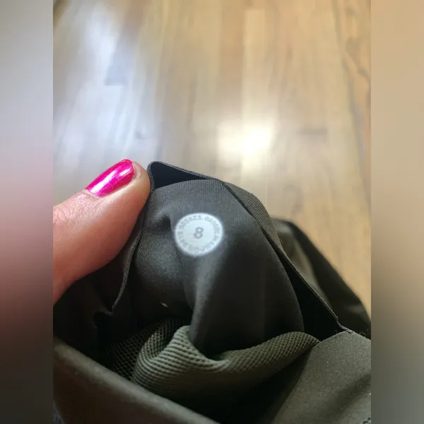 Lululemon in movement 7/8 tight dark olive green 8 - Image 5
