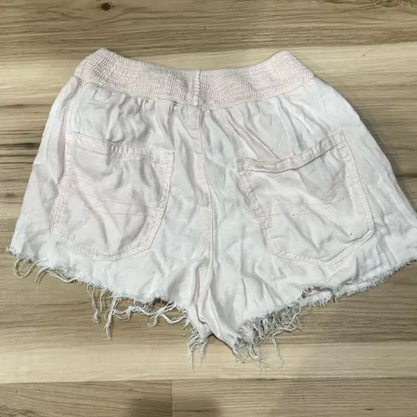 American Eagle Light Pink Cutoff Shorts Women’s XXS - Image 2