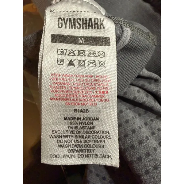 Gymshark Vital Seamless Leggings Womens Medium Gray High Waisted Activewear‎ - Image 5