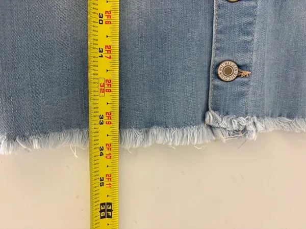 Wax Jean Denim Dress Overalls Size Medium NWT - Image 9