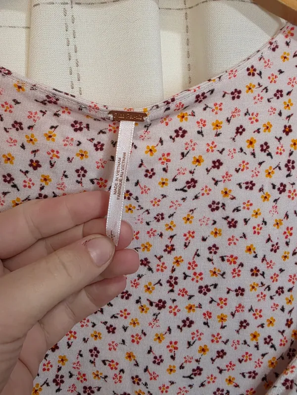 Free People Floral Button Down - Image 4