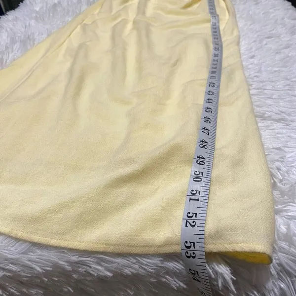 Peppermayo Indi Maxi Dress in Butter Yellow Size 0 - Image 6