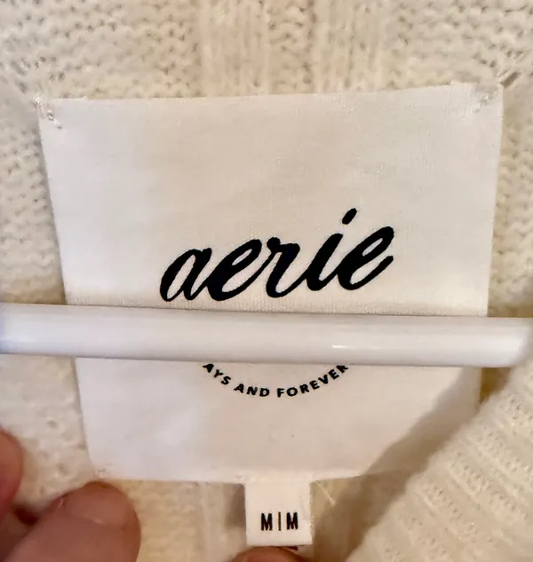 Aerie Oversized Sweater Crewneck - Image 3