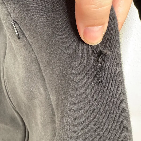 The North Face Black Longline Coat‎ Size Large - Image 3