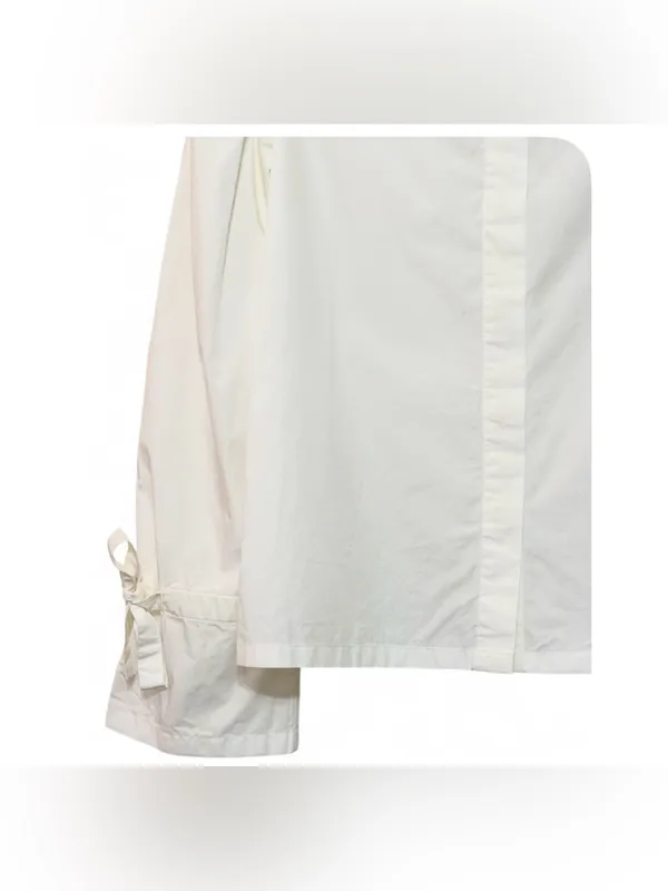 JW Anderson Uniqlo Women’s Cotton Long Tie Sleeved Collared Shirt Size XS - Image 8
