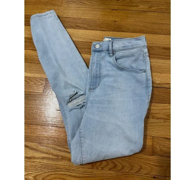 Garage size 9 ultra high rise light blue jeans women’s jean pants - Image 6