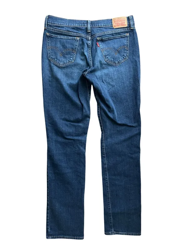 Levi's Dark Indigo 414 Relaxed Straight Jeans - Image 7
