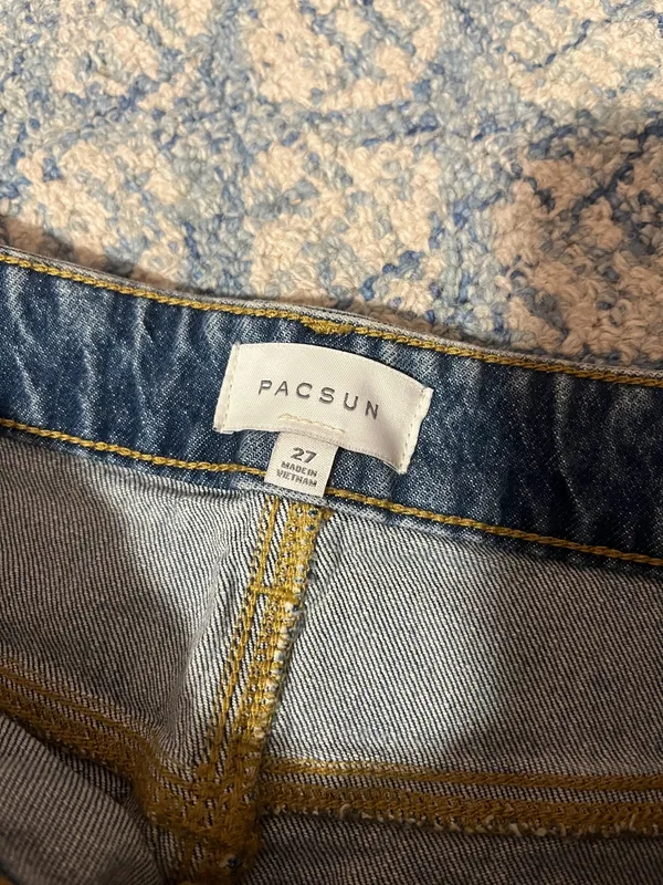 PacSun Blue Denim Mini Skirt - Image 3