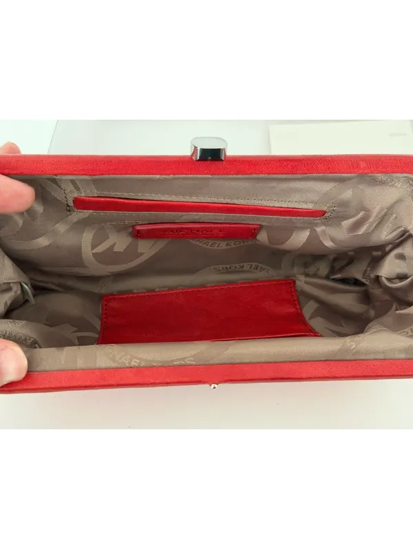 Michael Michael Kors red clutch - Image 6