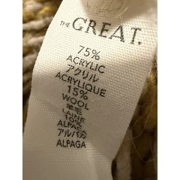 The Great. Pullover Wool Sweater Knit‎ Western Fair Isle Geometric Copenhagen - Image 4