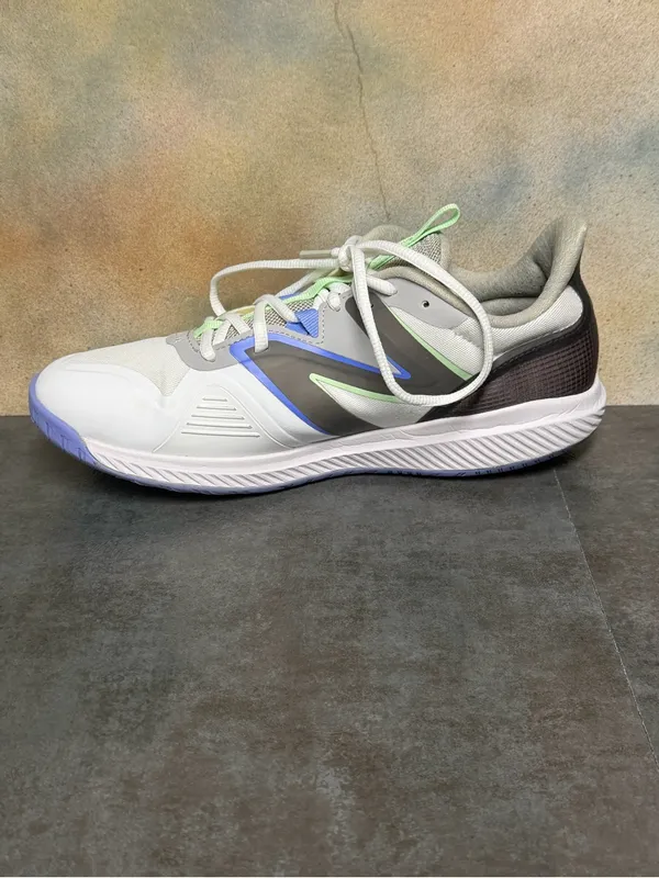 New Balance Women's 796v3 Tennis Shoes White/Grey/Purple/Green Size 10B - Image 11