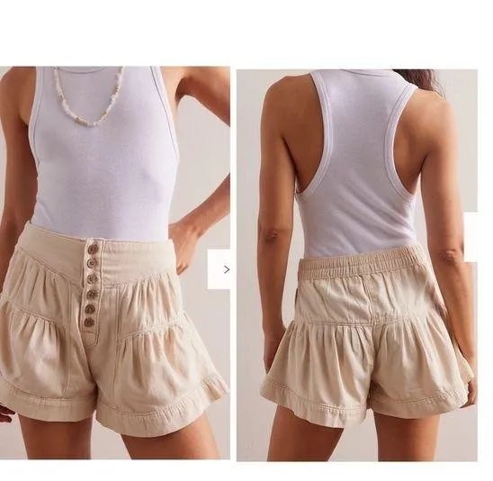 Free People Fleur Denim Shorts Bright Lights NWT, XS - Image 2