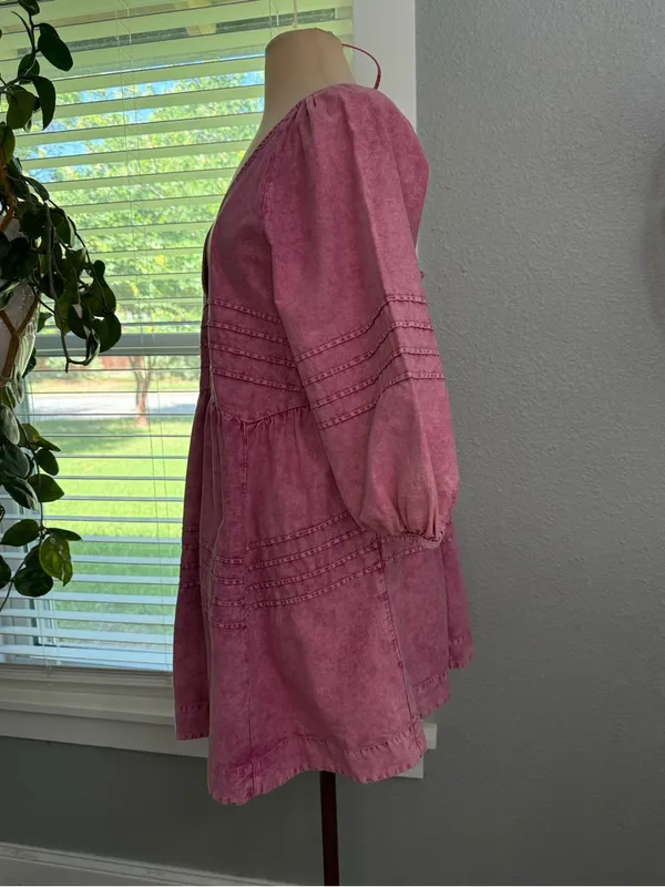 Free People Sweet Surrender Mini Dress Size Medium - Image 4