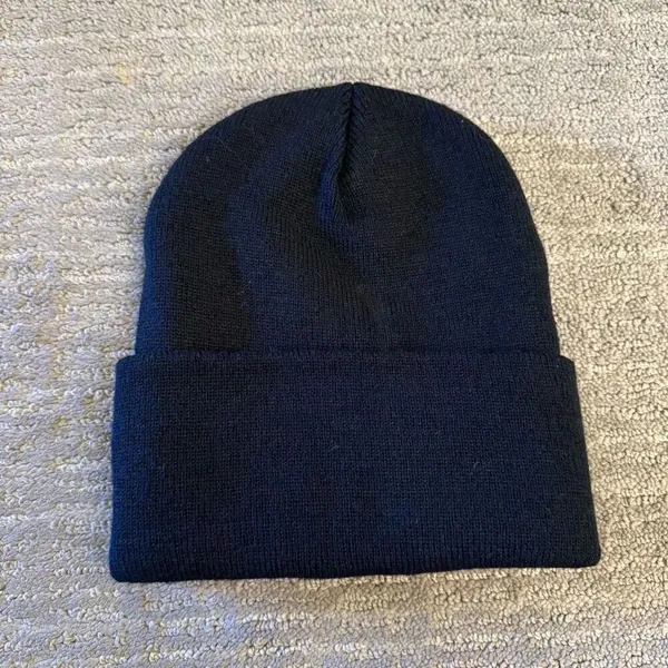 Jeffree Star Cosmetics Halloween Box‎ Exclusive Black Orange Logo Beanie NEW - Image 2