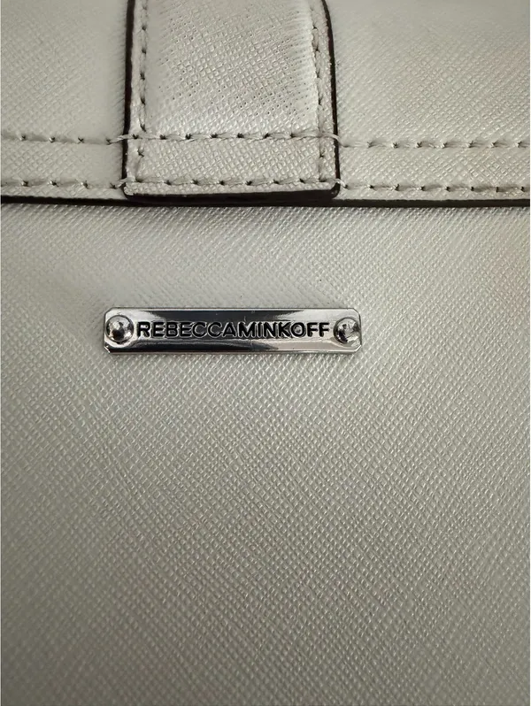 Rebecca Minkoff white leather crossbody bag - Image 5