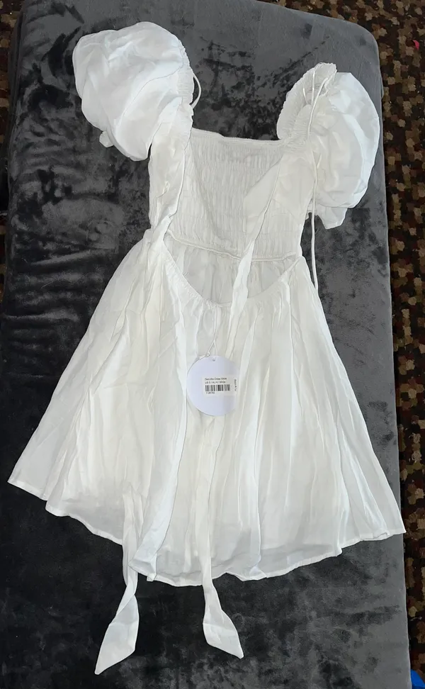 Princess Polly Dani Mini Dress in White - Image 10