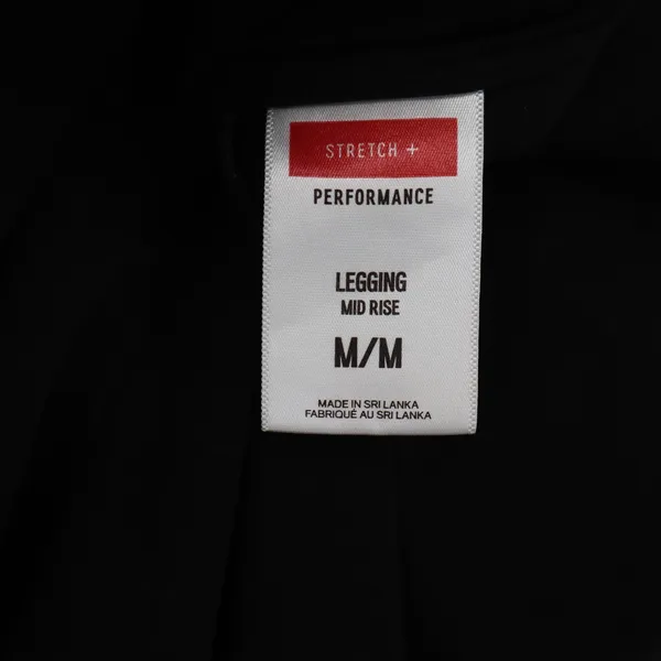 Express Performance Stretch+ Mid Rise Legging Pants Black Size M - Image 3