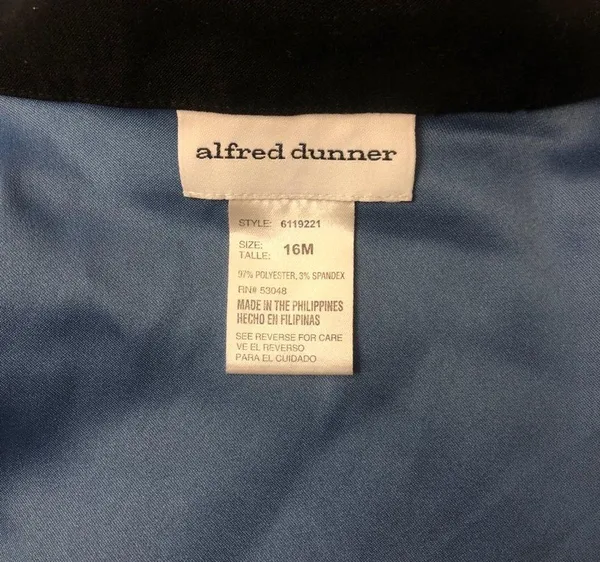 Alfred dunner women's jacket with embroidery - Image 4