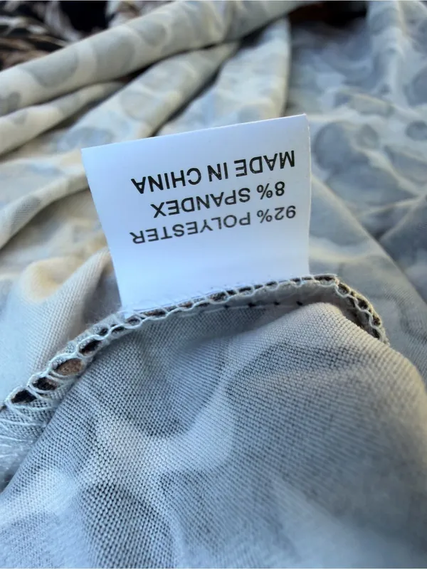 Women's Animal Print Pull On Stretch Strappy Coverup Dress Size M #260349 - Image 7