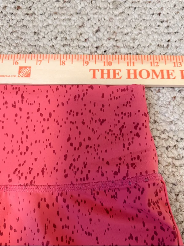 Buffbunny Small Pink Speckled‎ High Rise Athletic Shorts - Image 5