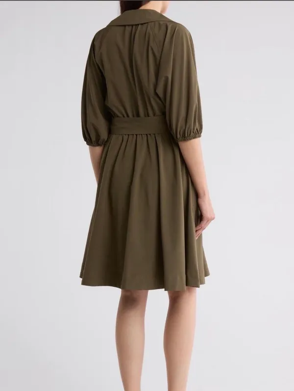 Calvin Klein Khaki Dress - Image 2