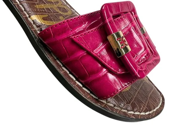 EUC Sam Edelman Leather Granada Sandals Pink Size 6.5 - Image 5