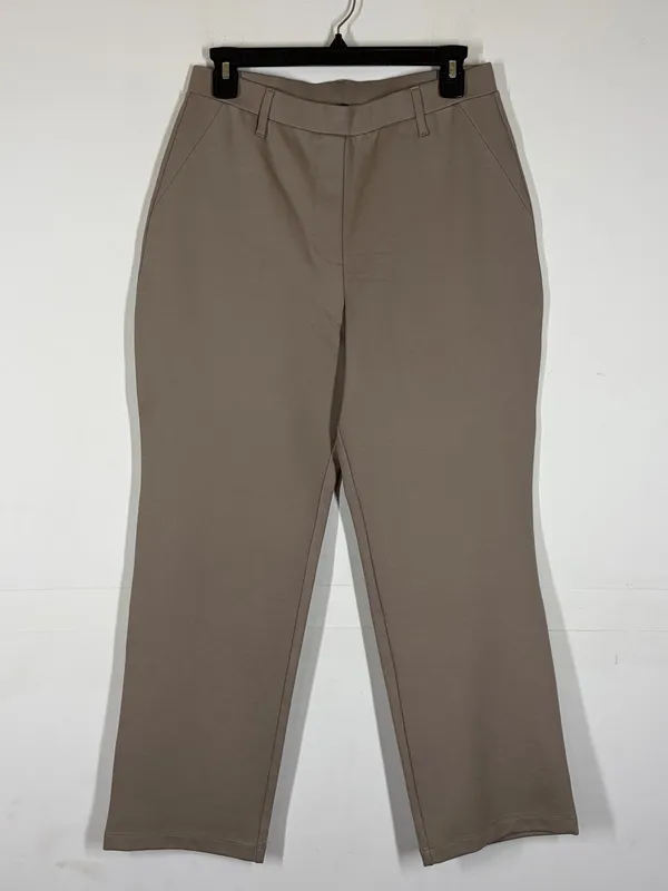 Quince Ultra Stretch Ponte Straight Leg Pants Size Medium - Image 4