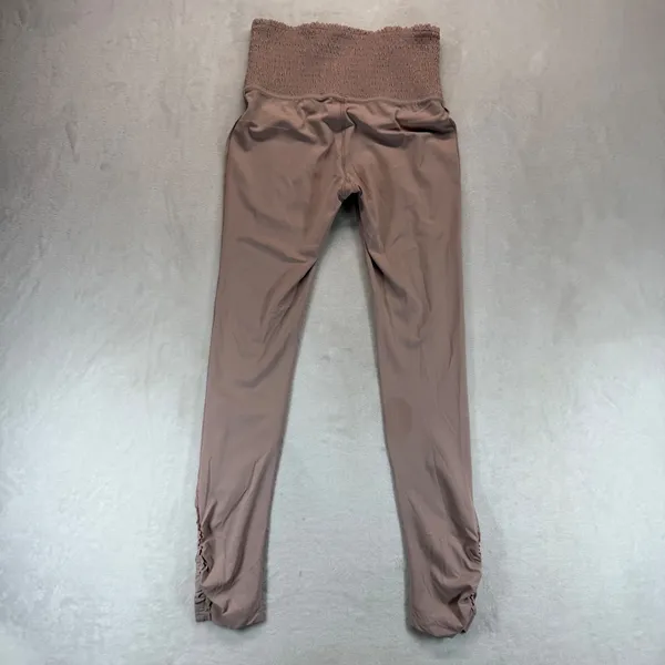 FP Movement High Waisted Leggings Smocked Waist Ruched Ankle XS‎ READ - Image 9