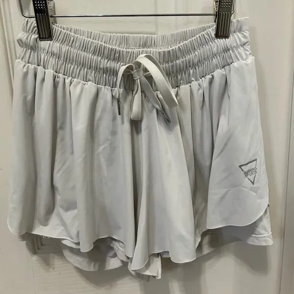 WHITE FLOWY SHORTS Size XS - Image 2