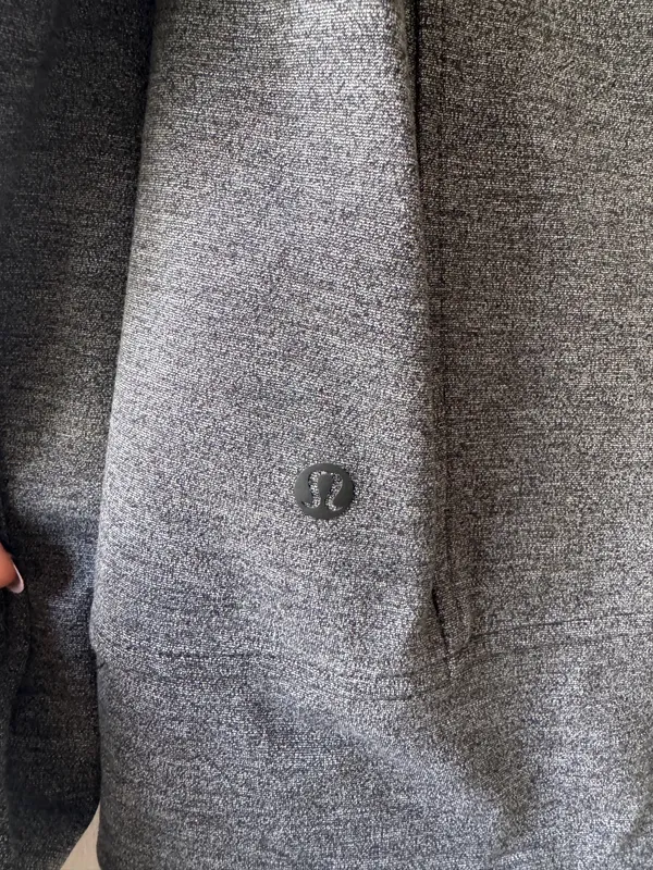 Lululemon Heather Gray Scuba Crew - Image 9