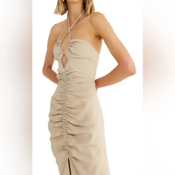 Rumer Estelle‎ Halter Maxi Dress Size M - Image 8
