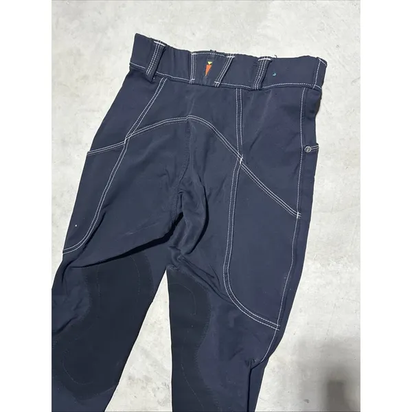 Kerrits Breech Riding Pants Women's Size XS Black Stretch Horseback Practice - Image 3