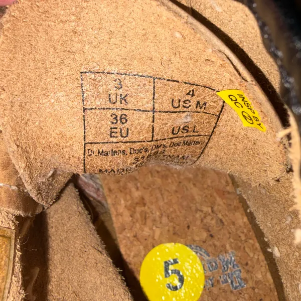 Dr. Martens Brown Tumbled Nubuck Leather Savannah Combat Boots 5 - Image 9