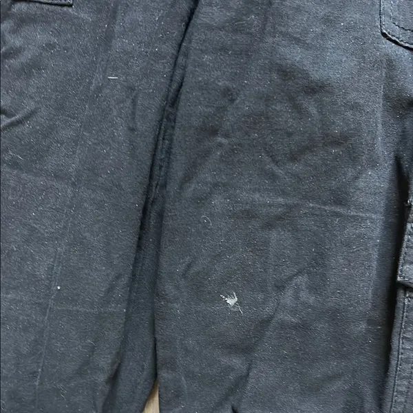 White Fox Boutique Black Cargo Pants Straight Fit - Image 4