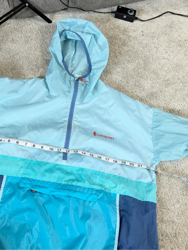 Cotopaxi Women’s Windbreaker Teca Half-Zip Jacket Super Lightweight Crisp Air L - Image 9