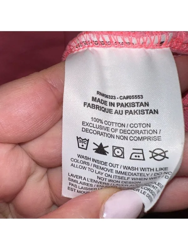 Nike Women's Sportswear Washed Hoodie, Pink, Plus Size 2XL - Image 8
