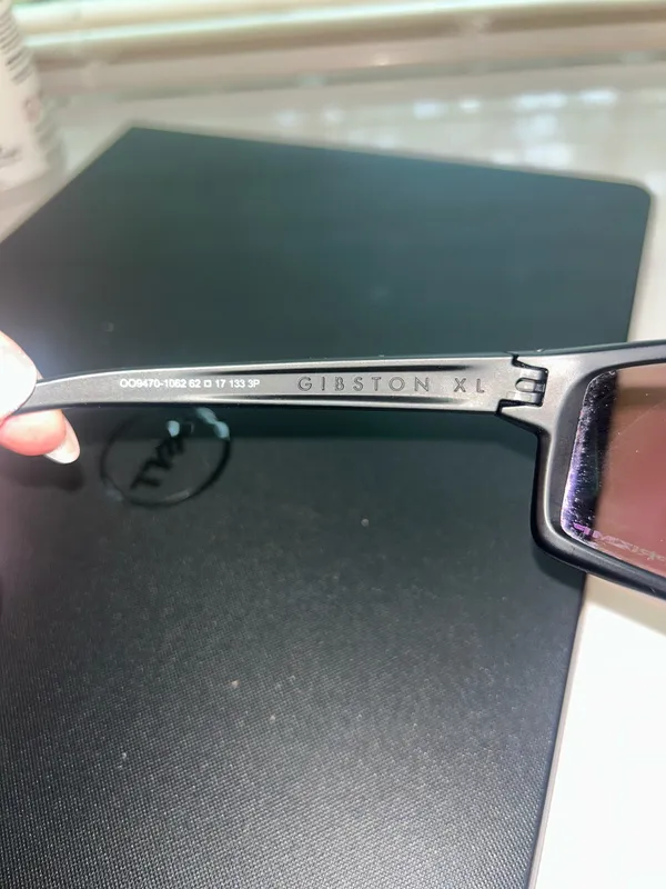 Oakley Men’s Sunglasses Gibston XL Matte Black Prism - Image 5