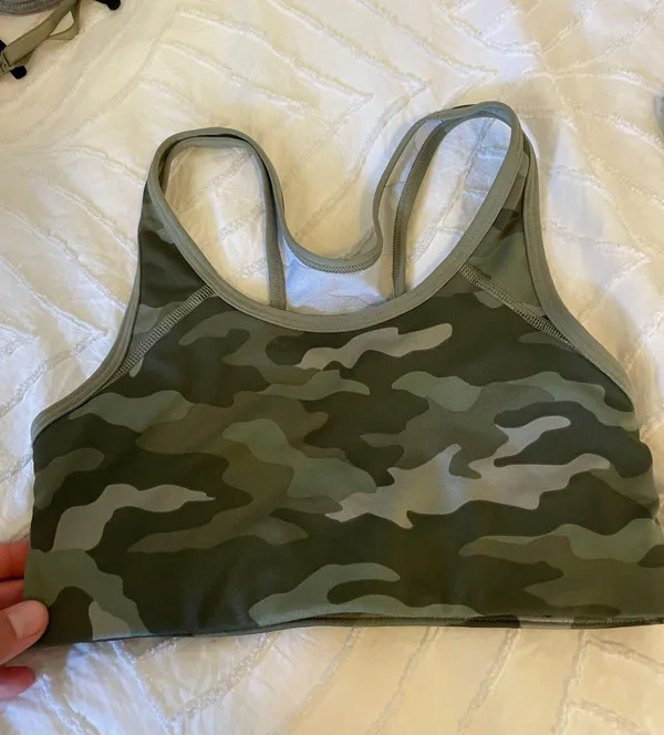 Camo Sports Bra - Image 3