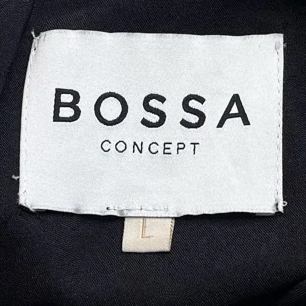 Bossa Concept Black and White Floral Lace Crop Top Maxi Skirt Set Feminine‎ L - Image 10