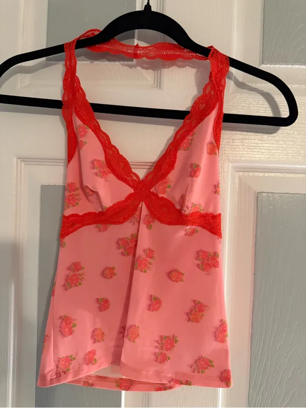 Urban Outfitters Je T’aime Lace Halter - Image 2