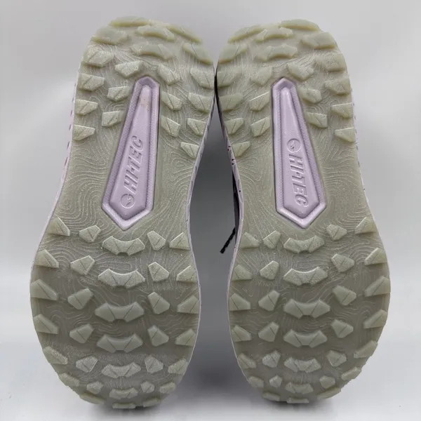 Hi-Tec Women Trail Shoe Size 6 Breathable Mesh Lining, Lace Up, Lilac, Purple - Image 13