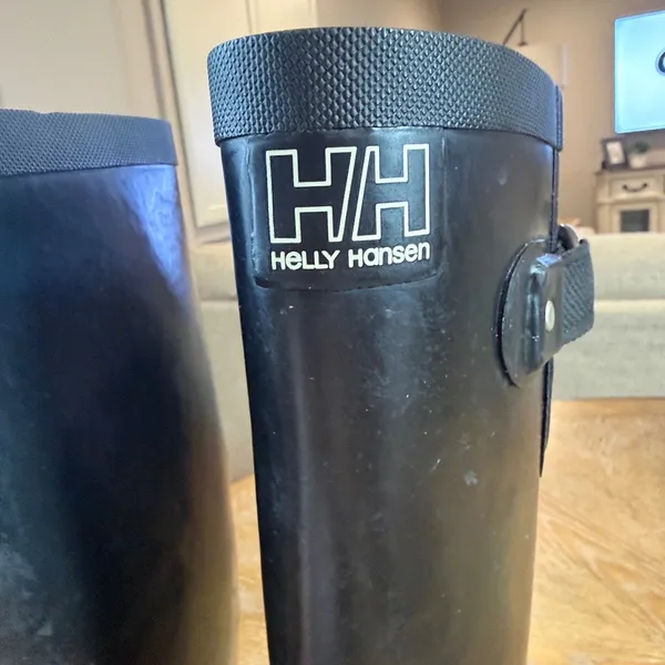 Helly Hansen W Veierland 2 Rubber Boots Black Tall Rain Boots Womens 8 - Image 10