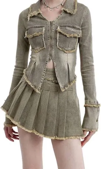 Aelfric Eden Denim Skirt - Image 4
