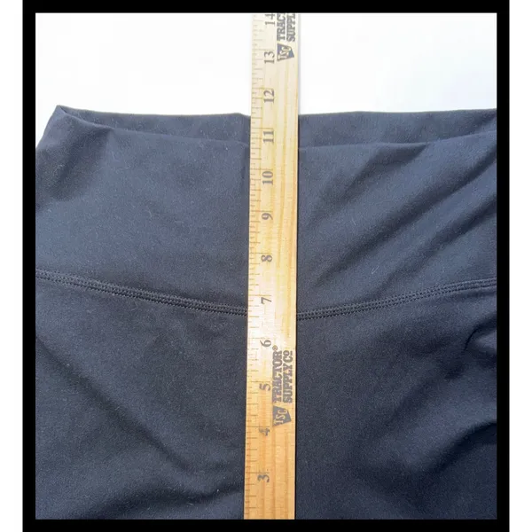 90 Degree by Reflex Flare Pants Womens L Black Chelsea Side Slit 7/8‎ Yoga - Image 4