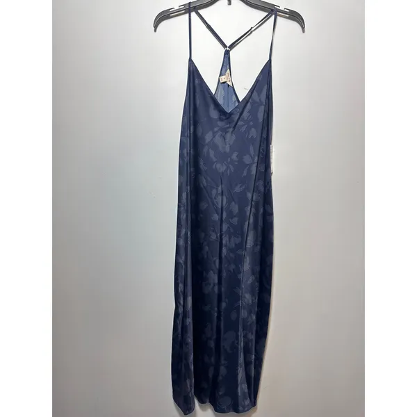 Brand New State of Day Women's Size XL Navy Blue Floral Sleeveless Dress - Image 2