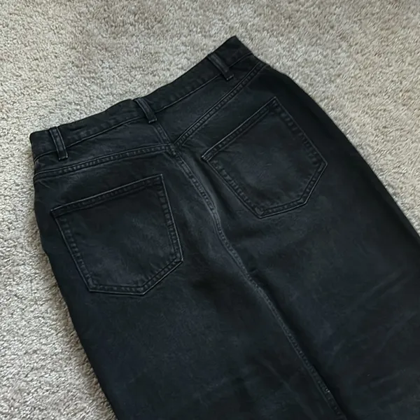 Reformation Black Denim long Skirt. 27 - Image 13
