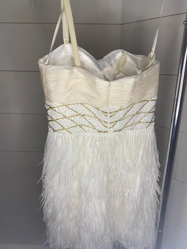 White cocktail dress - Image 2
