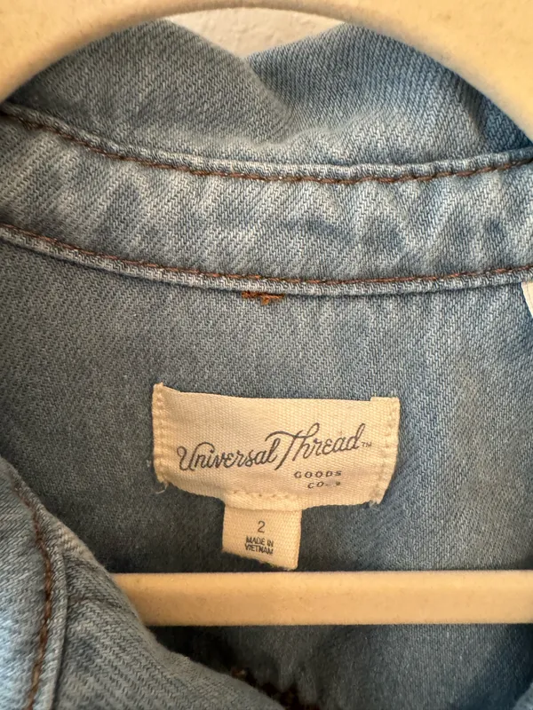 Denim Romper  - Image 2
