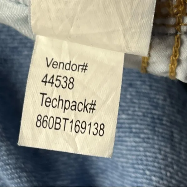Pacsun Mom Jean Size 26 Womens Denim Blue Five Pockets 90s 80s High Waist‎ *FLAW - Image 5