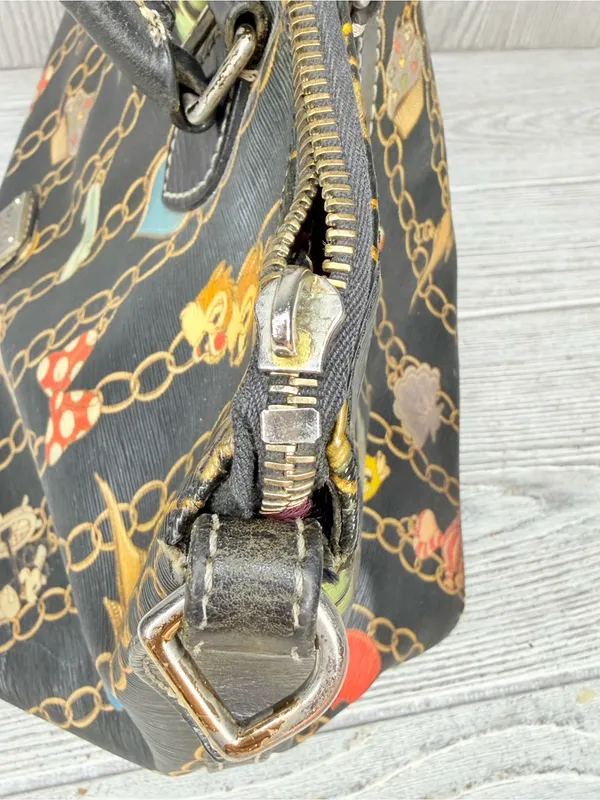 Vintage retired Disney Parks Dooney & Bourke Charms Tote Bag purse - Image 4